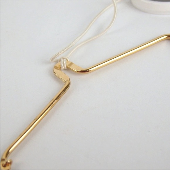 CHRISTIAN DIOR Gold CD Tie Chain - Picture 7 of 7